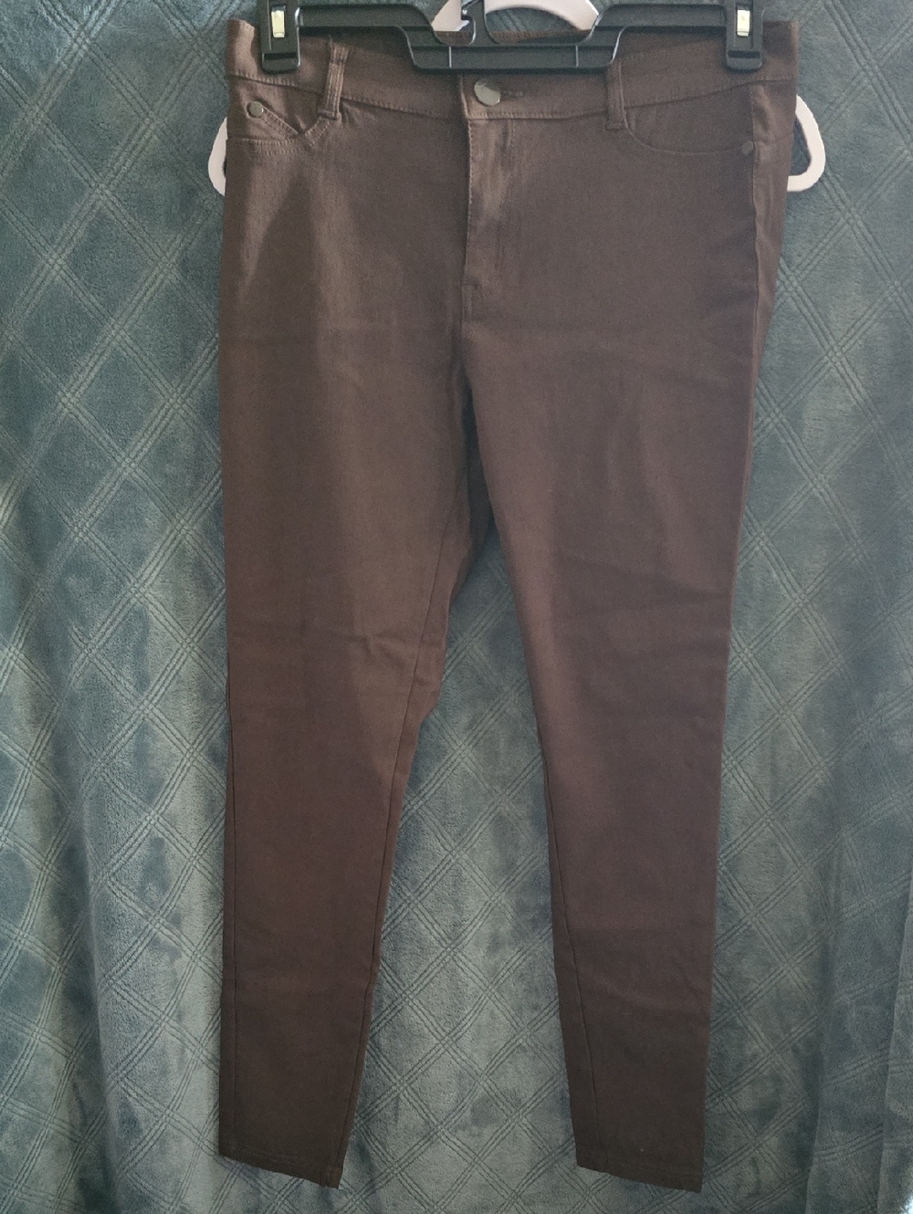 Hype Woman Skinny BROWN Pants